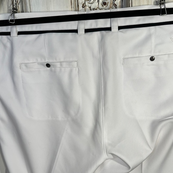 Callaway Women's White with Black Trim Long Line Golf Shorts - Picture 7 of 8